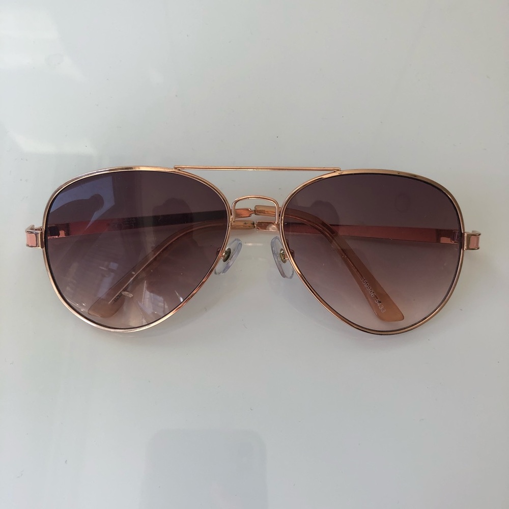 Ann Taylor Sunglasses Rose Gold/Blush